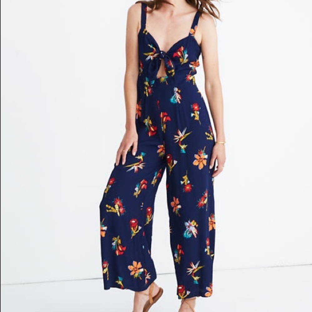 Madewell | Floral Jumpsuit